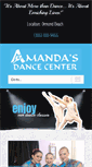 Mobile Screenshot of amandasdancecenter.com